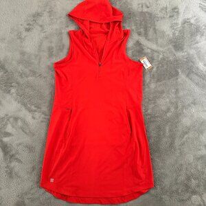 NWT Title Nine Boom Sleeveless Hoodie Dress Women's size 10 Tennis Outdoor